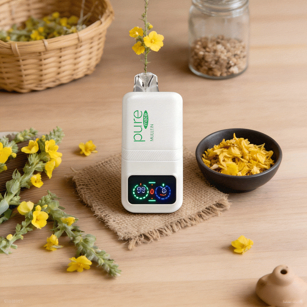 21-Day Lung Reset Challenge with Pure Mate zero nicotine vape - herbal alternative for quitting smoking naturally