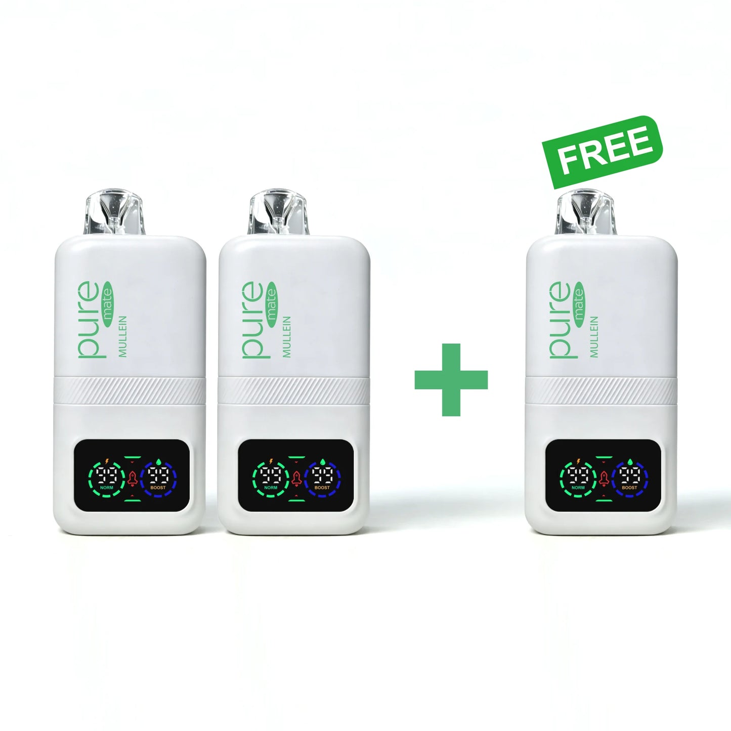 Pure Mullein Vape Pen | Mullein Inhaler - Nicotine-Free Herbal Vape - 10000 inhales